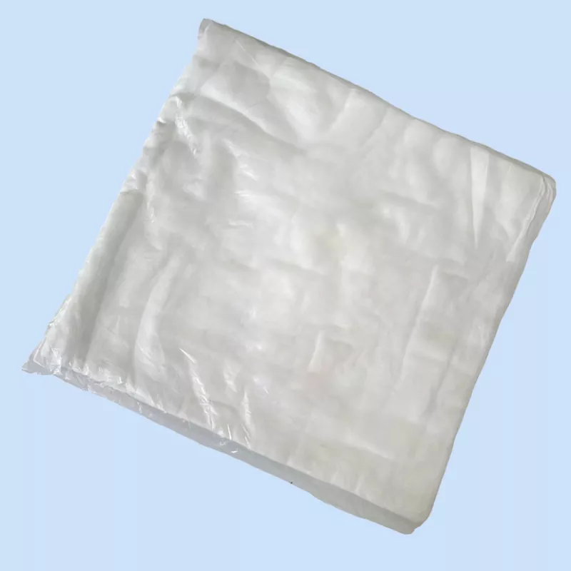 Sicksack absorberande bomullsdue