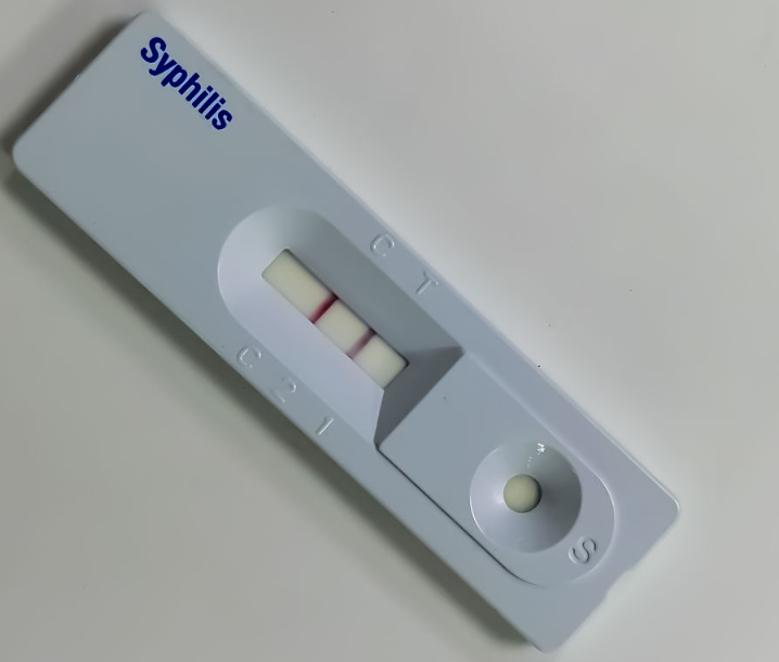 Syfilisantigen snabb testremsa